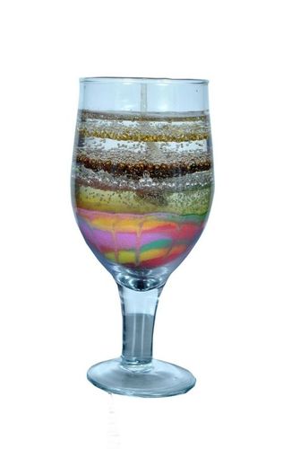 Beads And Sand Gel Wax Candle Use: Home Decoration