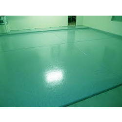 Monolithic Aqua Epoxy Flooring