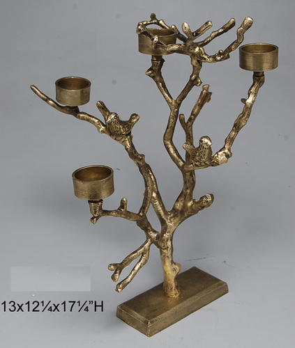 Aluminum Candle Holder