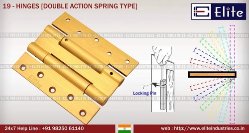 Hinges Double Action Spring Type