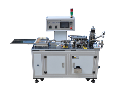 Co-Axial Radial Component Bending And Tape Packing