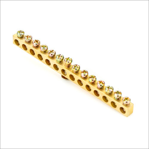 Brass Electrical Neutral Link