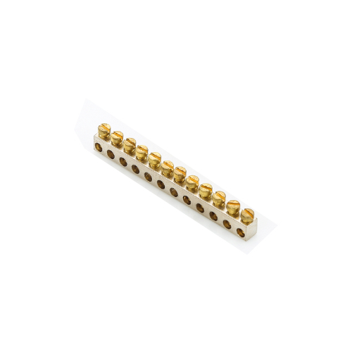 Brass Electrical Neutral Link With Screw
