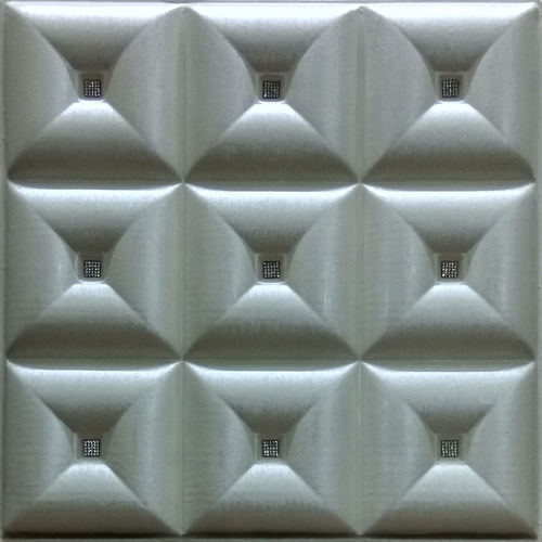 Pearl White 3D Wall Panel Size: 20-50 Inch