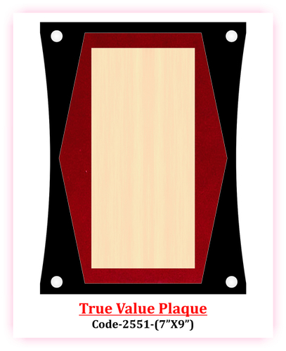 Wooden Regular Plaque