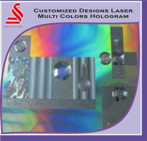 Pet Custom Laser Marking On Holographic Sheets