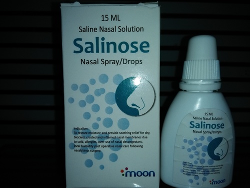 Sodum chloride(saline) Nasal spray)