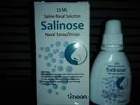 Sodum chloride(saline) Nasal spray)