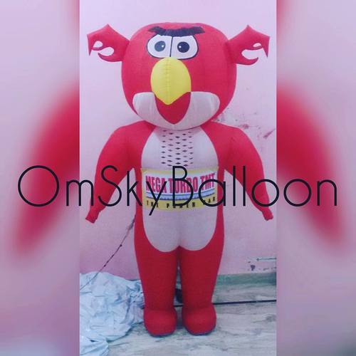 Angry Bird Walking Inflatable Size: 8 Feet