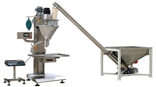 Automatic Auger Filler With Screw Conveyor Capacity: 1200 To 2400 Pouches Per Hr.