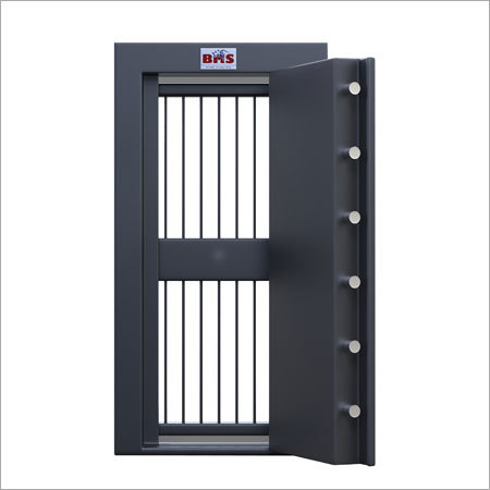 STRONG ROOM DOOR WITH GRILL GATE