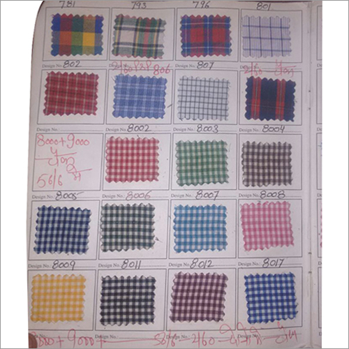 School Uniform Check Fabric