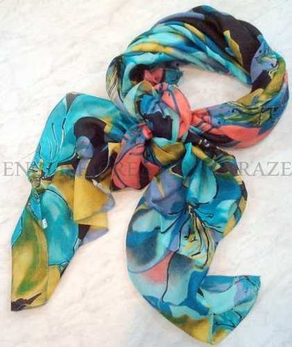 Silk Printed Stoles wholesaler