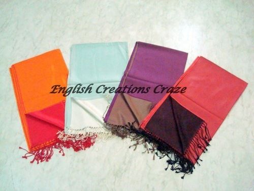 Silk Modal Reversible scarves