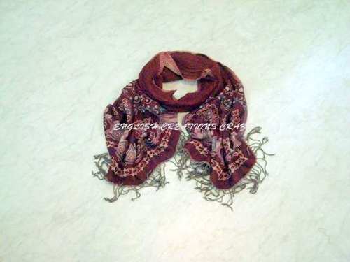 Multicolor Silk Lycra Scarves Manufacturer