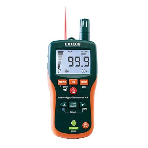 Moisture Hygro-Thermometer With Android App