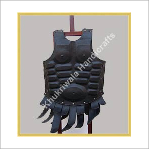 Muscled Leather Armor With Front Straps