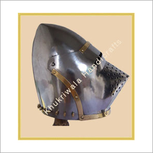 Pig Face Bascinet Helmet