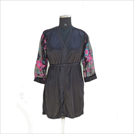 Satin Sleeveless Nighty - Premium Satin Fabric, Customized Sizes Available | Comfortable Nightgown for All Seasons