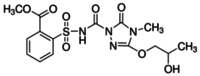 2-hydroxy-propoxycarbazone - C15h18n4o8s, Molecular Weight 414.39 G/mol | Analytical Grade, 71.0% Purity, Neat Hplc & Gc Suitable