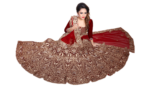 CRYSTAL WORK LEHENGA