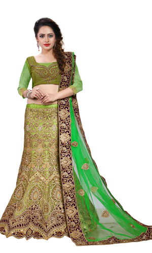 DIAMOND WORK LEHENGA