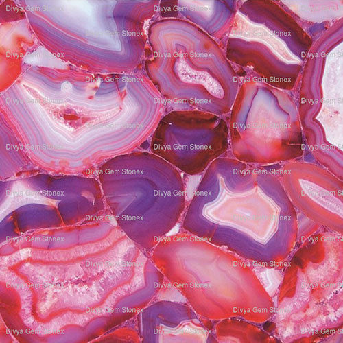 Pink Agate Stone Slab