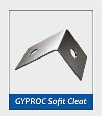 Gyproc Sofit Cleat - Galvanized Steel, Variable Dimensions, Zinc-coated Finish, 6-8mm Hole Diameter, 1.2-1.5mm Thickness | Soffit And Fascia Installation, Bs En 1090-1 Compliant