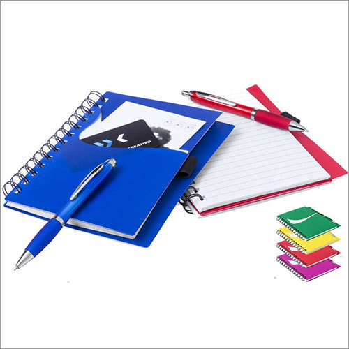 PP Cover Notebook With Pen