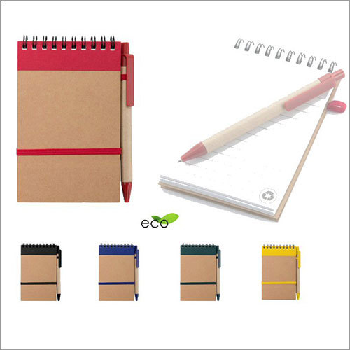 Eco Friendly Notebook With Pen