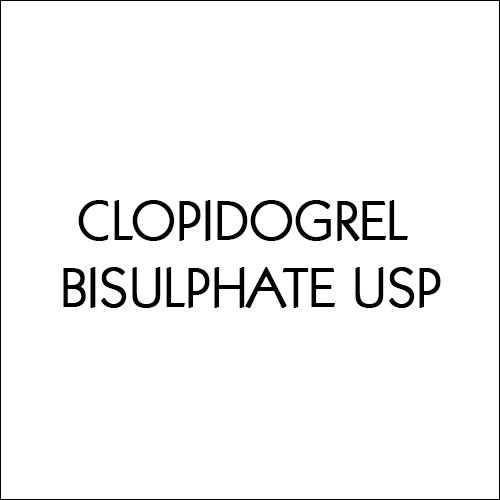 Clopidogrel Bisulphate USP