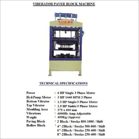 Paver Block Making Machine - Automatic Grade: Semi-Automatic