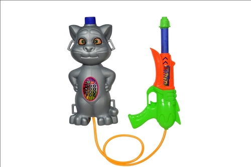 Silver Cat Water Gun