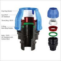Pp Compression Fittings - Color: Multicolor