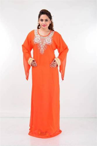 Beaded Diamond Work Kaftan