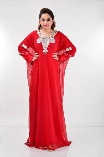 Beaded Diamond Work Kaftan