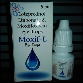 Loteprednol Etabonate and Moxifloxacin Eye Drop
