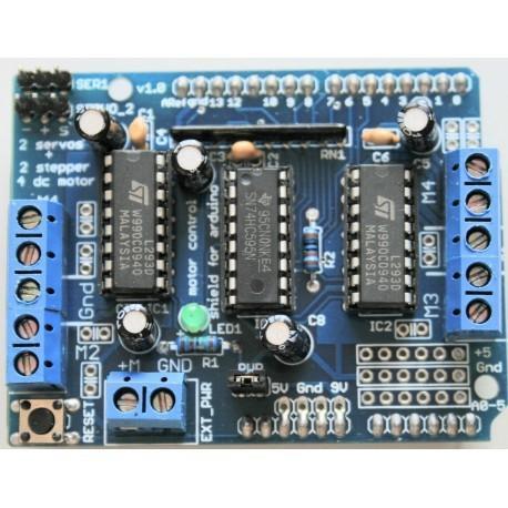 Arduino DC Motor/Stepper/Servo Shield
