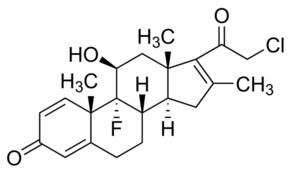 21-Chloro-9-fluoro-11-hydroxy-16-methylpregna-1,4,16-triene-3,20-dione