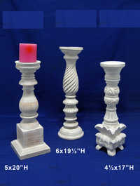 Designer Wooden Candle Holders