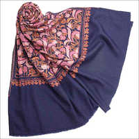 Embroidered Shawl - Wool, Multicolour, Unisex | Light Weight, Allergy Free, Alluring Design, Daily Usage