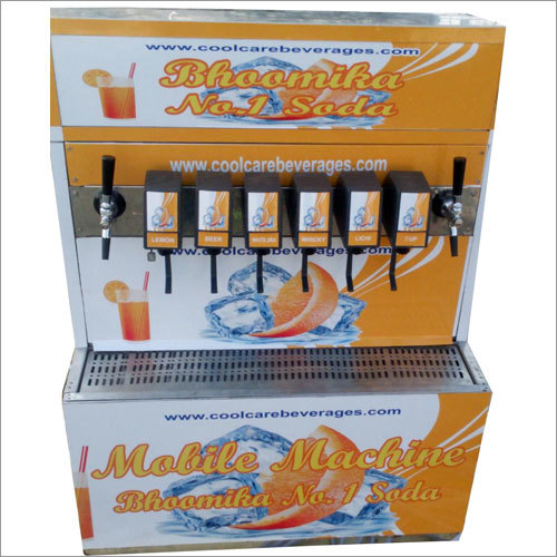 6+2 mobile van soda machine
