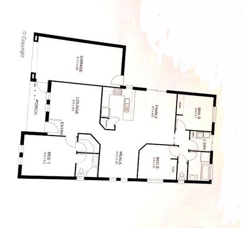 MAPS - Paper A1 Size, 2D Drawing, ±1mm Accuracy | Detailed Layout, Space Planning, Easy Navigation, Residential Building Plan
