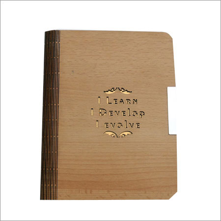 Wooden A5 Notebook