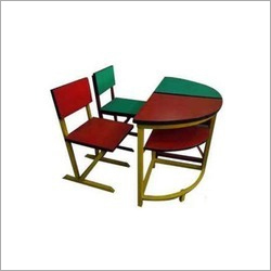 Red Nursery School Wooden Furniture