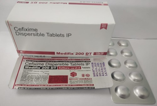 Cefixime Dispersible Tablets