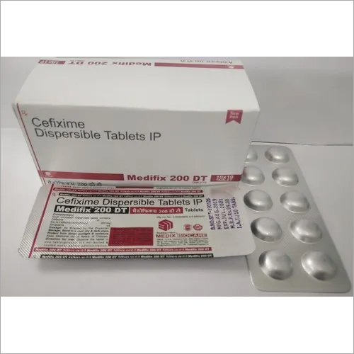 Cefixime Dispersible Tablets General Medicines