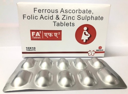 Folic Acid & Zinc Tablets General Medicines