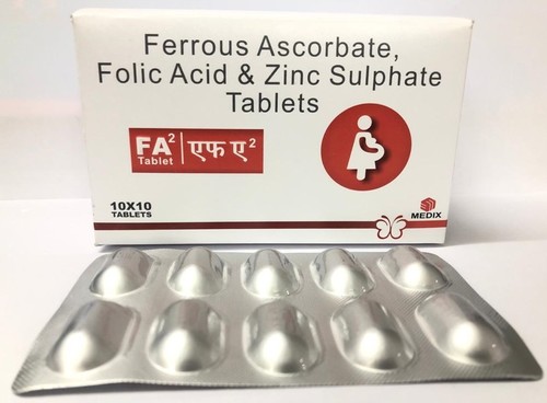 Folic Acid & Zinc Tablets