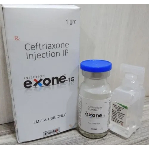 Ceftriaxone 1G Injection General Medicines